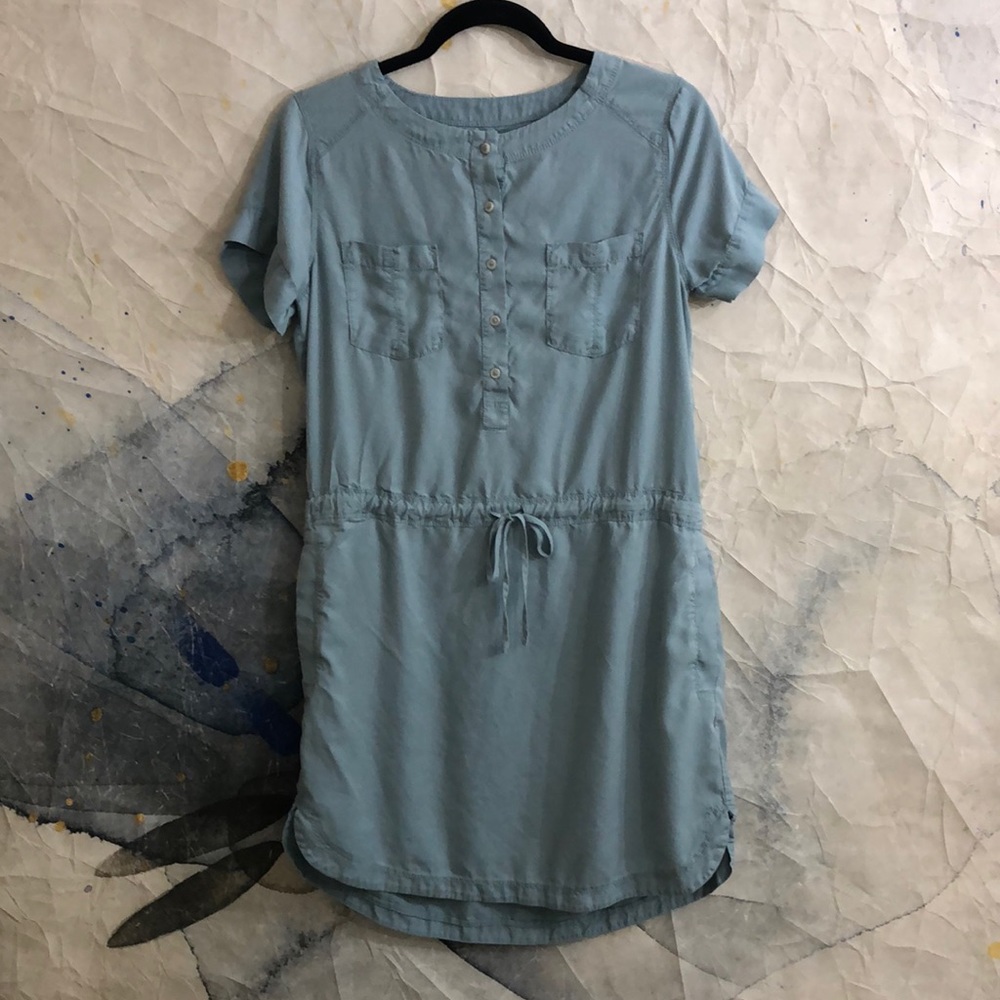Lou and Grey for Loft Tie Waist Dress - Picture 1 of 9